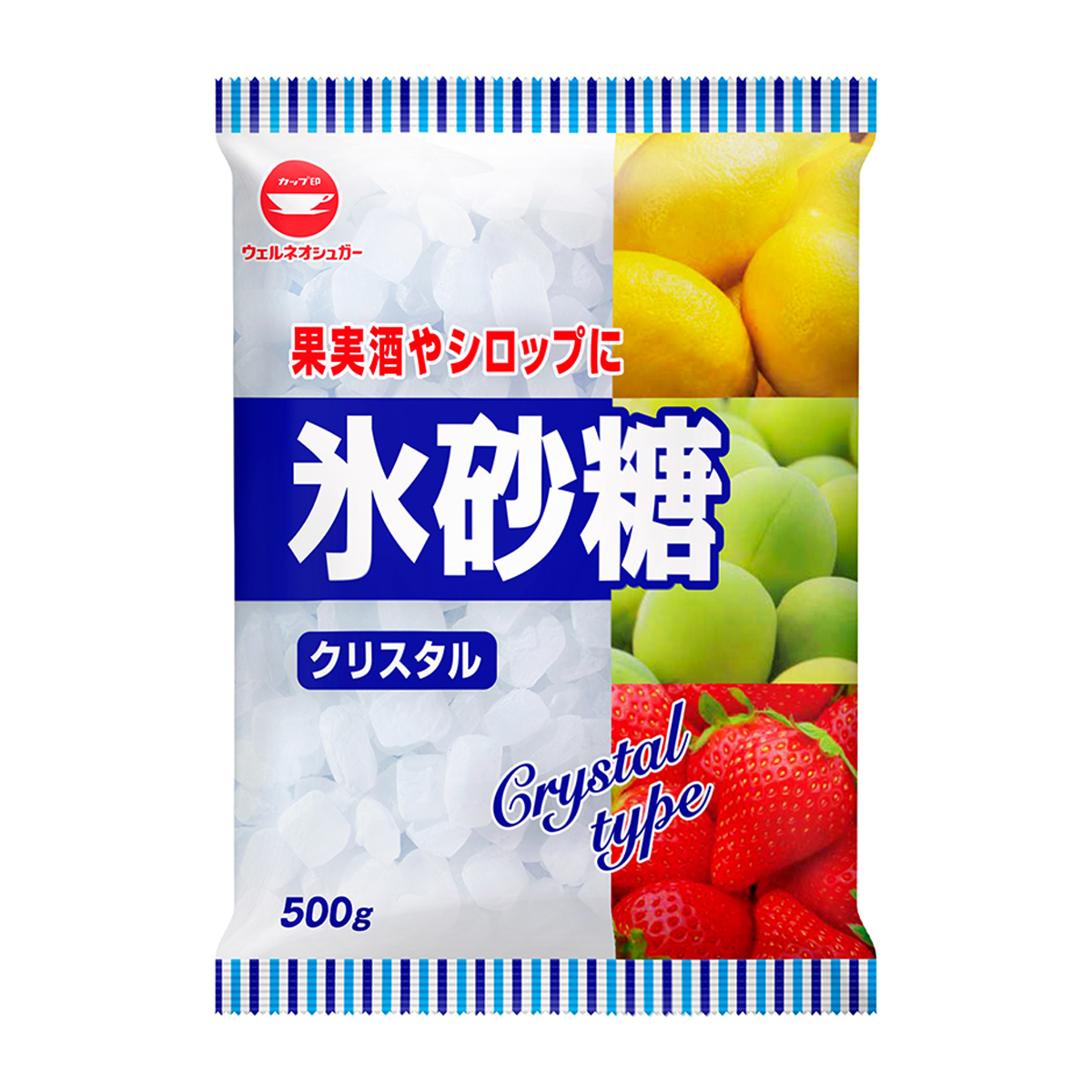 ウェルネオシュガー　氷砂糖クリスタル５００ｇ