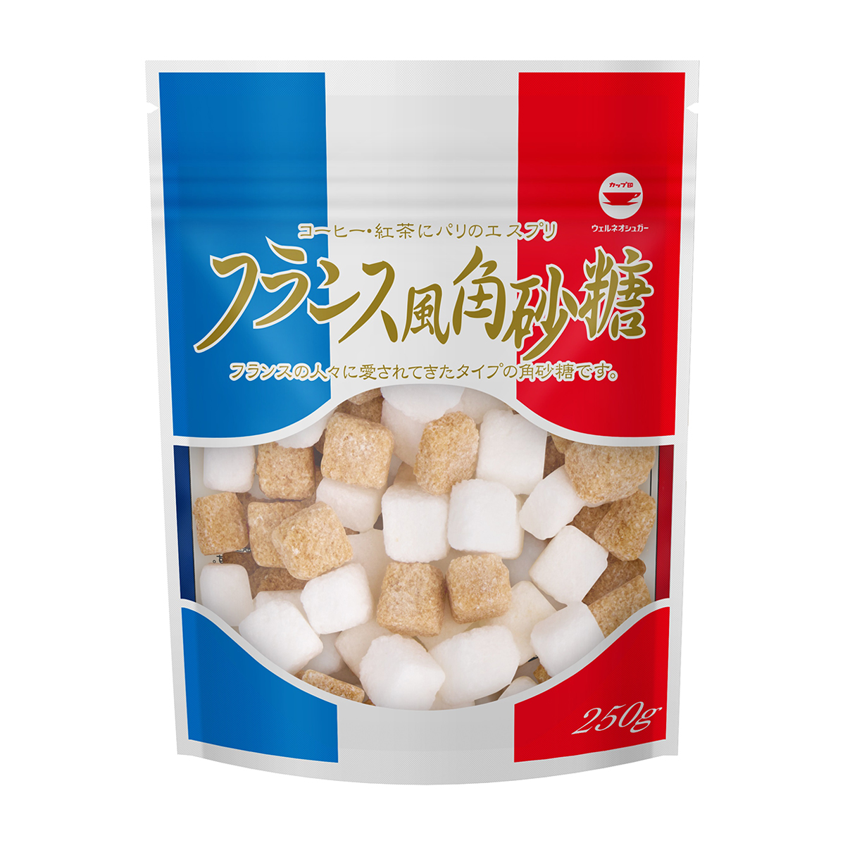 ウェルネオシュガー　フランス風角砂糖　２５０ｇ