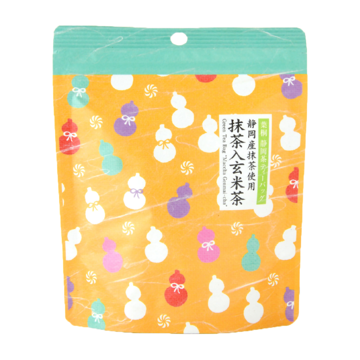 葉桐　和チャック抹茶入玄米茶ティーバッグ　３ｇ×７