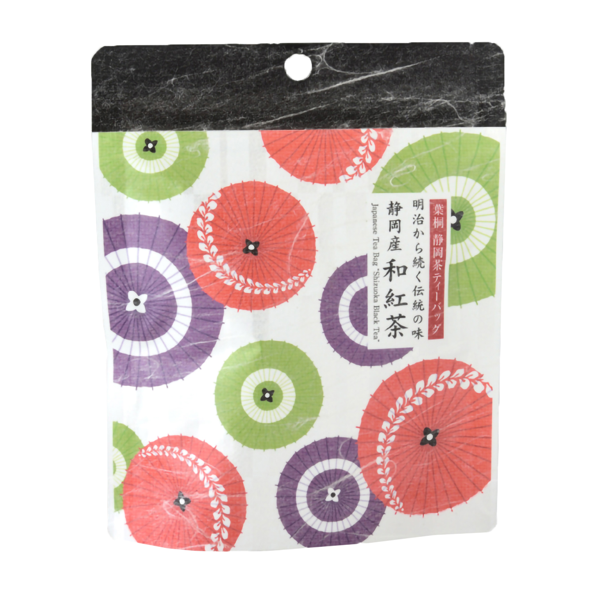 葉桐　和チャック静岡和紅茶ティーバッグ　２ｇ×６