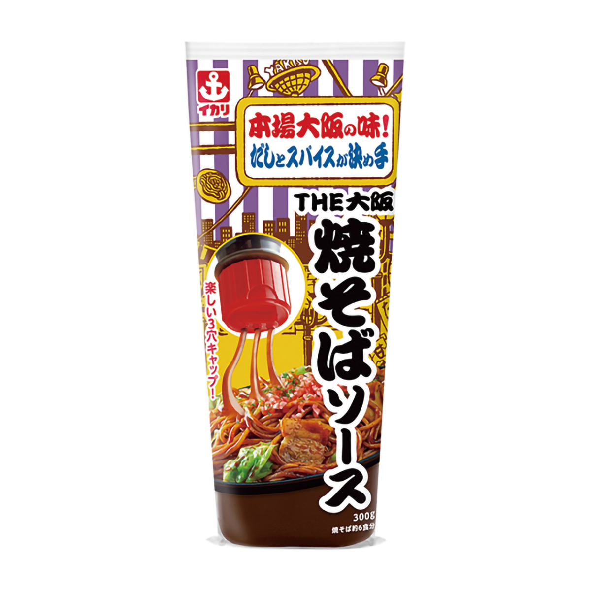 イカリソース　ＴＨＥ大阪焼そばソース　３００ｇ