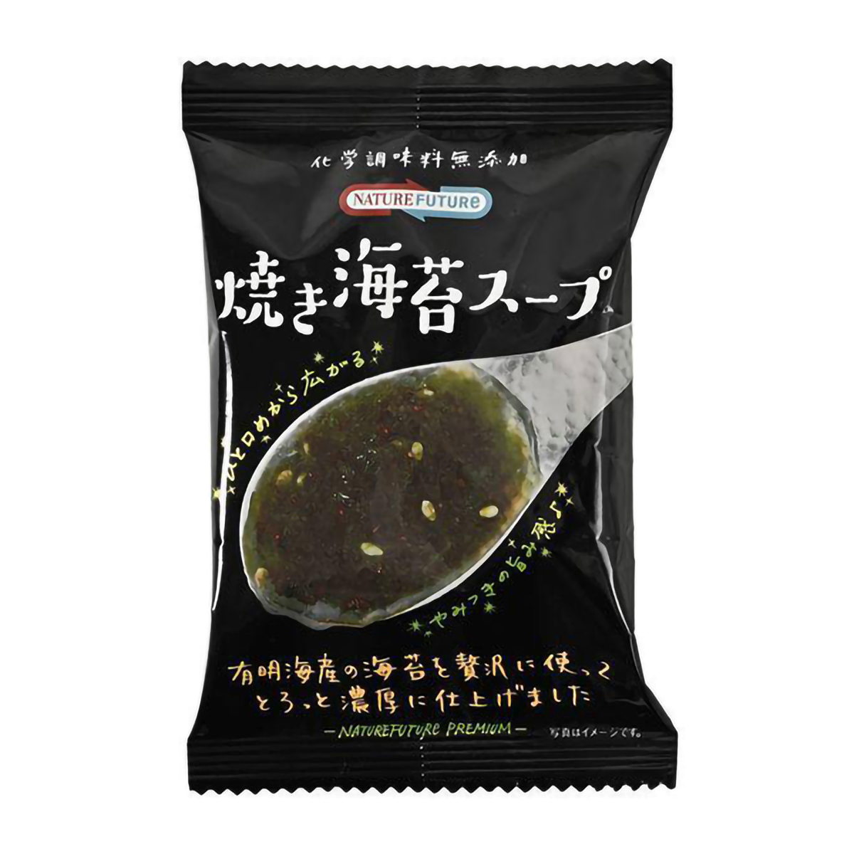 コスモス食品　ＮＡＴＵＲＥ　ＦＵＴＵＲｅ　焼き海苔スープ　８．３ｇ