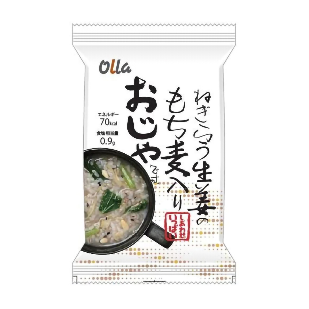 コスモス食品　ねぎらう生姜のもち麦入りおじや　１７．９ｇ