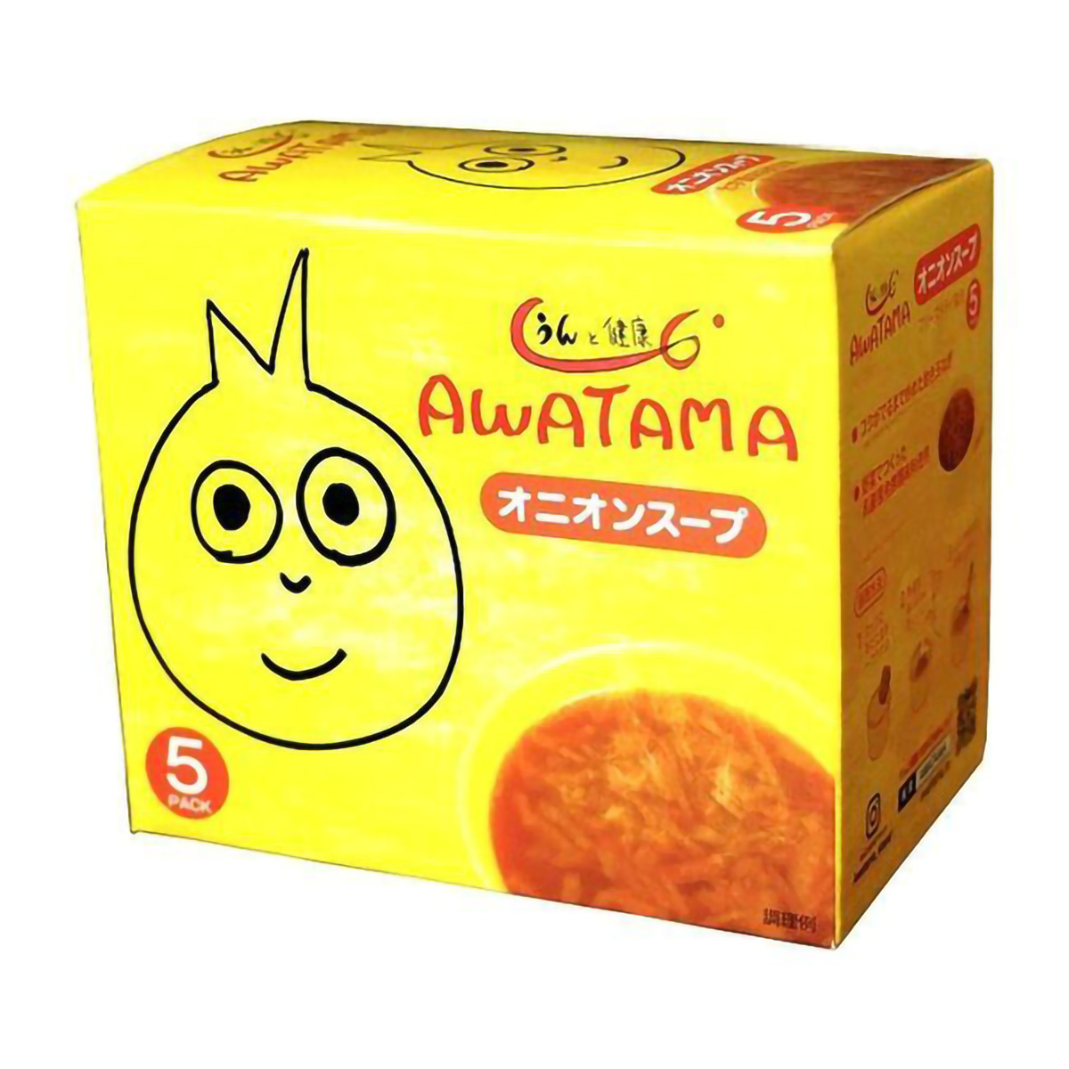 コスモス食品　ＡＷＡＴＡＭＡオニオンスープ５食入　１０．９ｇ×５