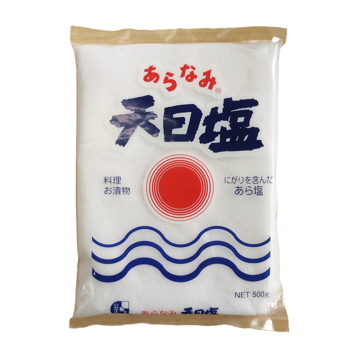 赤穂あらなみ塩　あらなみ天日塩　　５００ｇ
