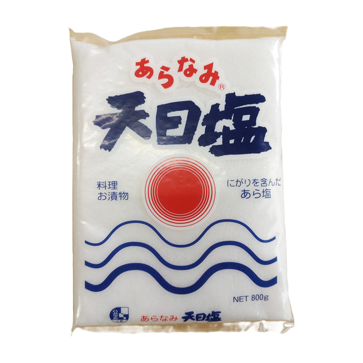 赤穂あらなみ塩　あらなみ天日塩　　８００ｇ
