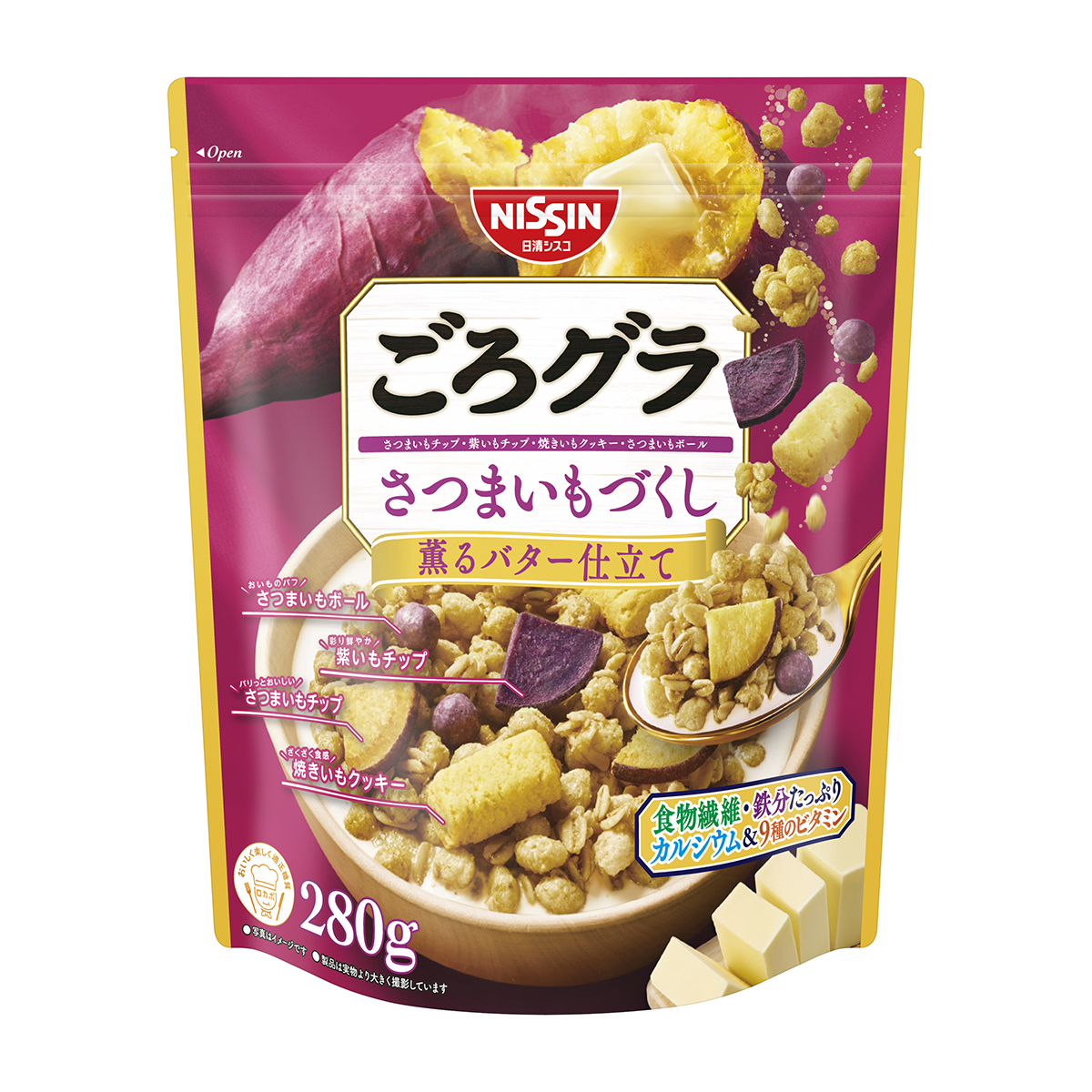 日清シスコ　ごろグラ　さつまいもづくし