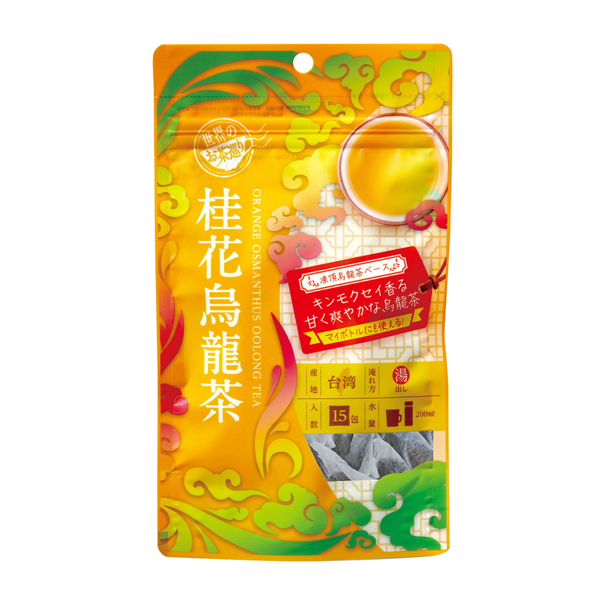 ＴｏｋｙｏＴｅａＴｒａｄｉｎｇ　世界のお茶巡り　桂花烏龍茶　１．５ｇ×１５Ｐ