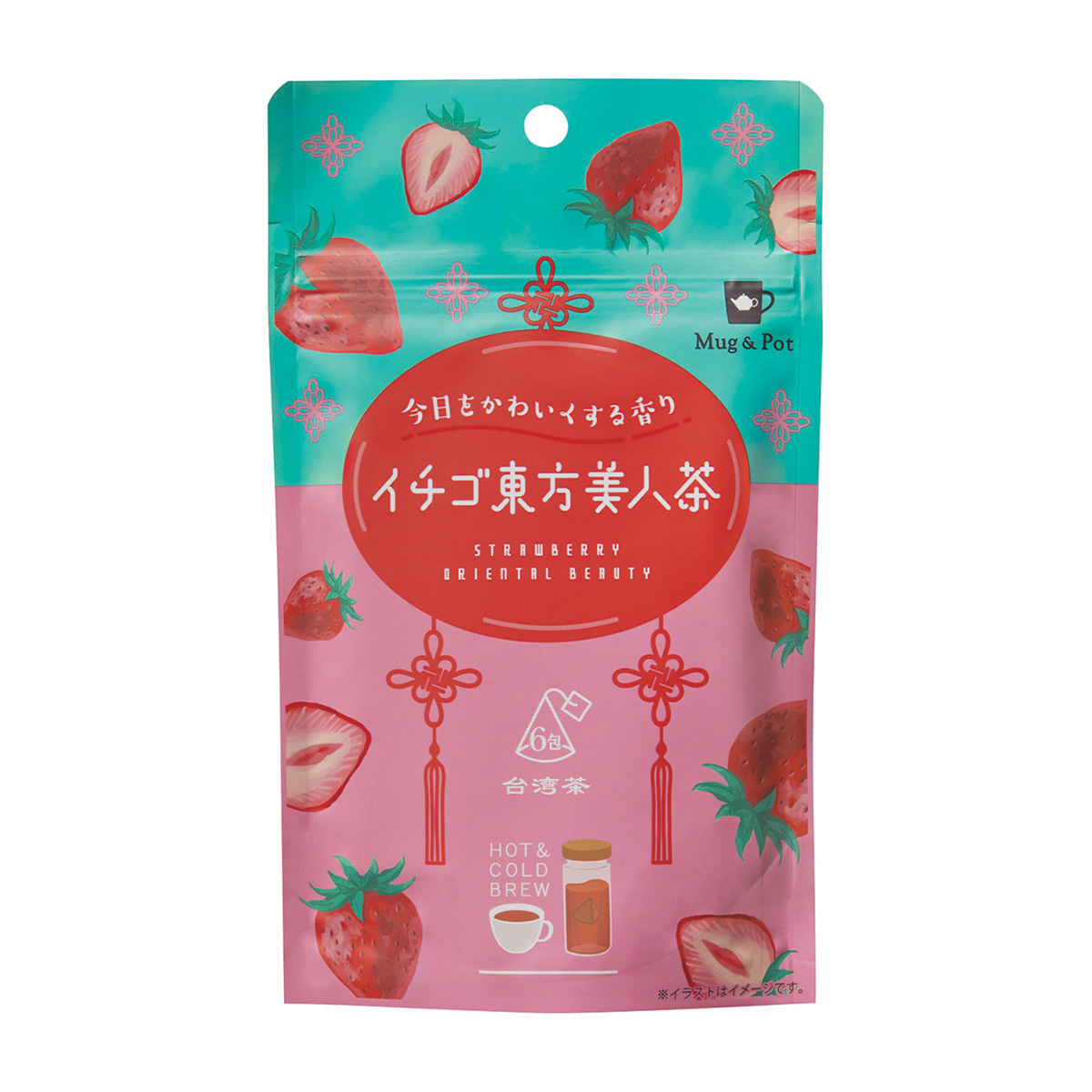 ＴｏｋｙｏＴｅａＴｒａｄｉｎｇ　Ｍｕｇ＆Ｐｏｔ　イチゴ東方美人茶　２ｇ×６Ｐ