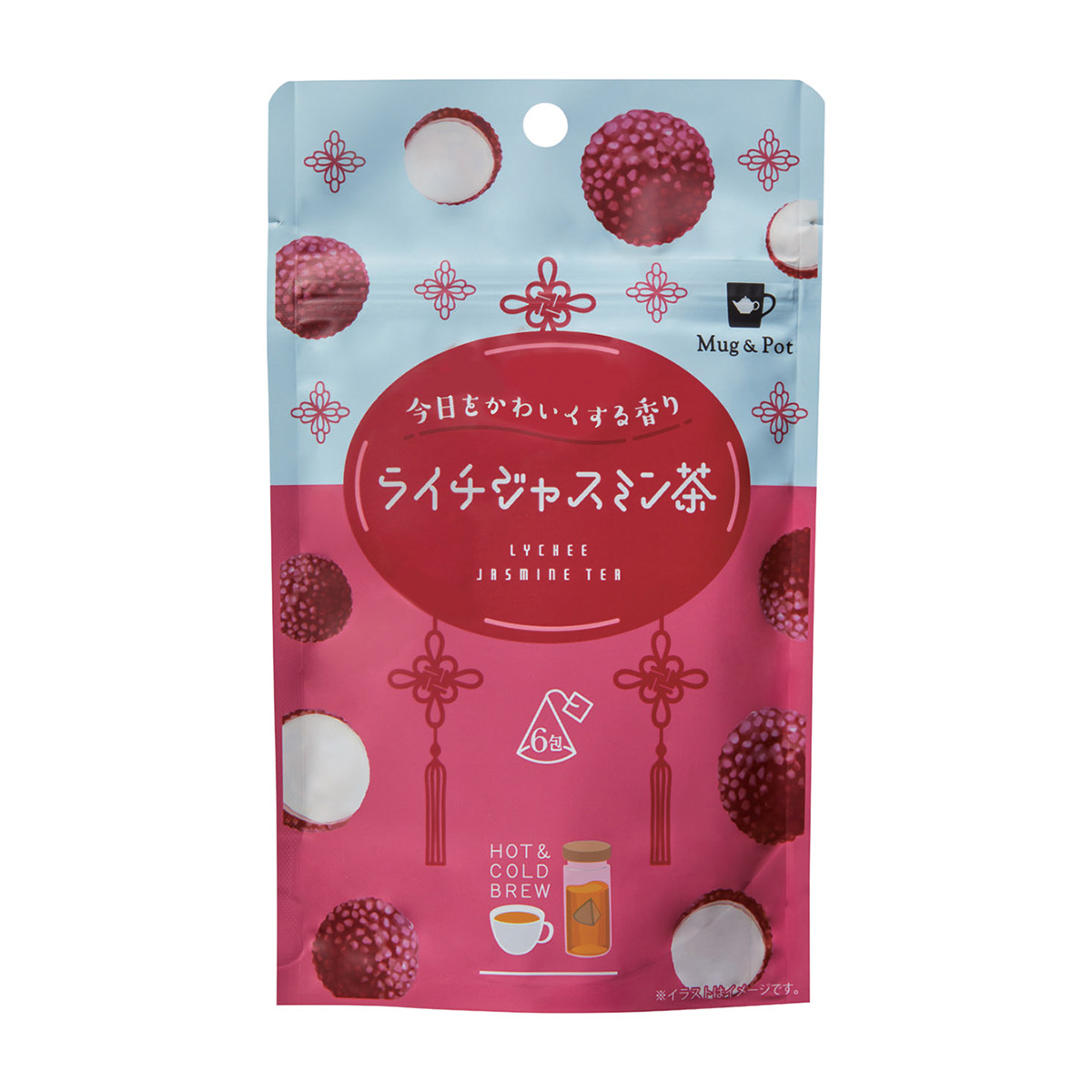 ＴｏｋｙｏＴｅａＴｒａｄｉｎｇ　Ｍｕｇ＆Ｐｏｔ　ライチジャスミン茶　２ｇ×６Ｐ