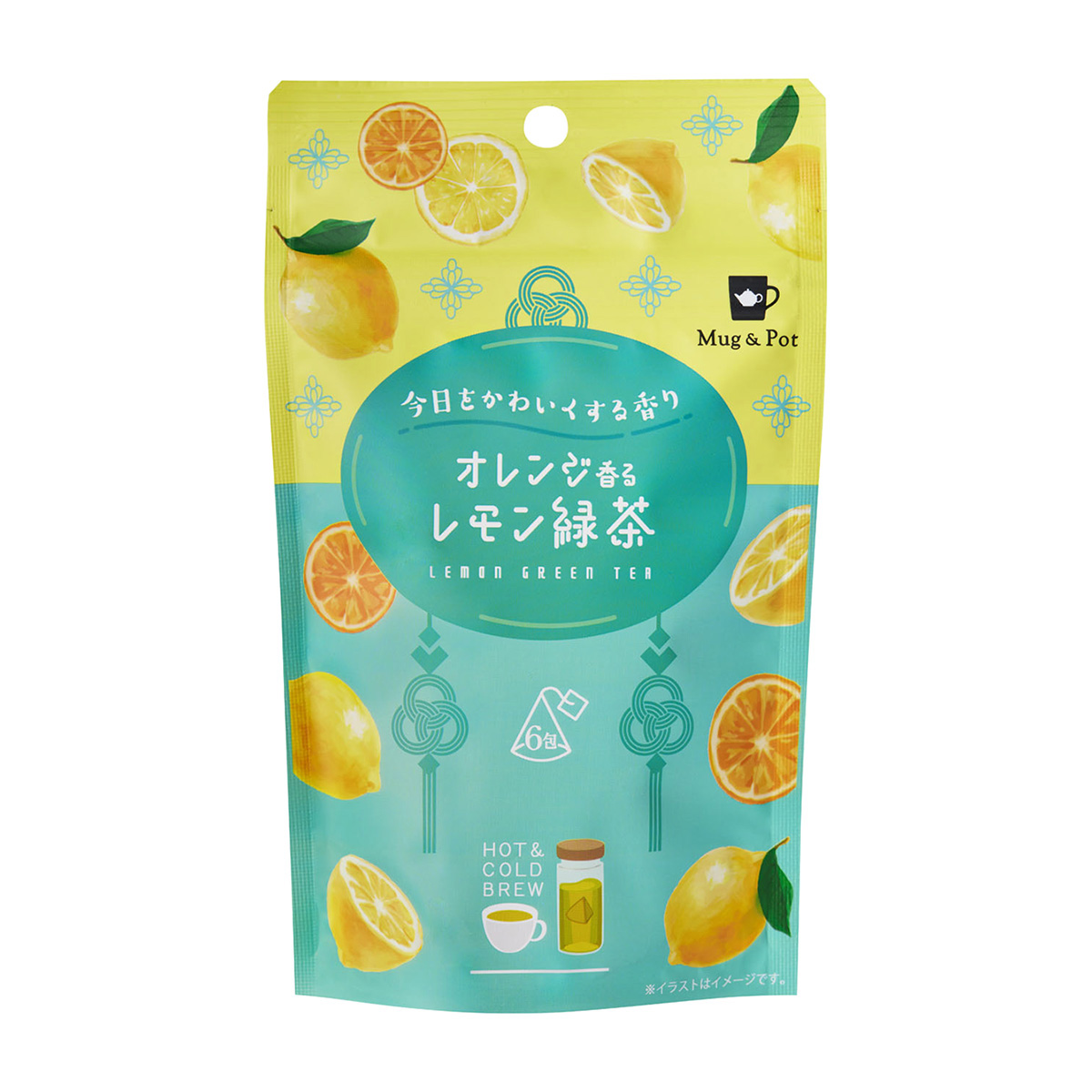 ＴｏｋｙｏＴｅａＴｒａｄｉｎｇ　Ｍｕｇ＆Ｐｏｔ　オレンジ香るレモン緑茶　２ｇ×６Ｐ