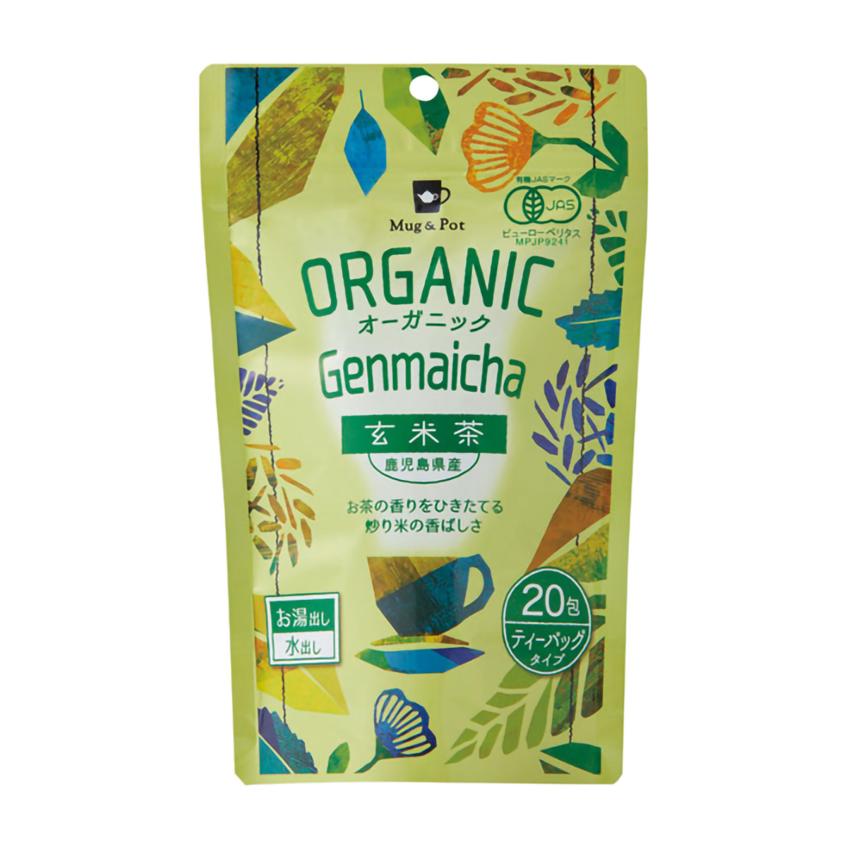 ＴｏｋｙｏＴｅａＴｒａｄｉｎｇ　Ｍｕｇ＆Ｐｏｔ　オーガニック　玄米茶　２ｇ×２０Ｐ