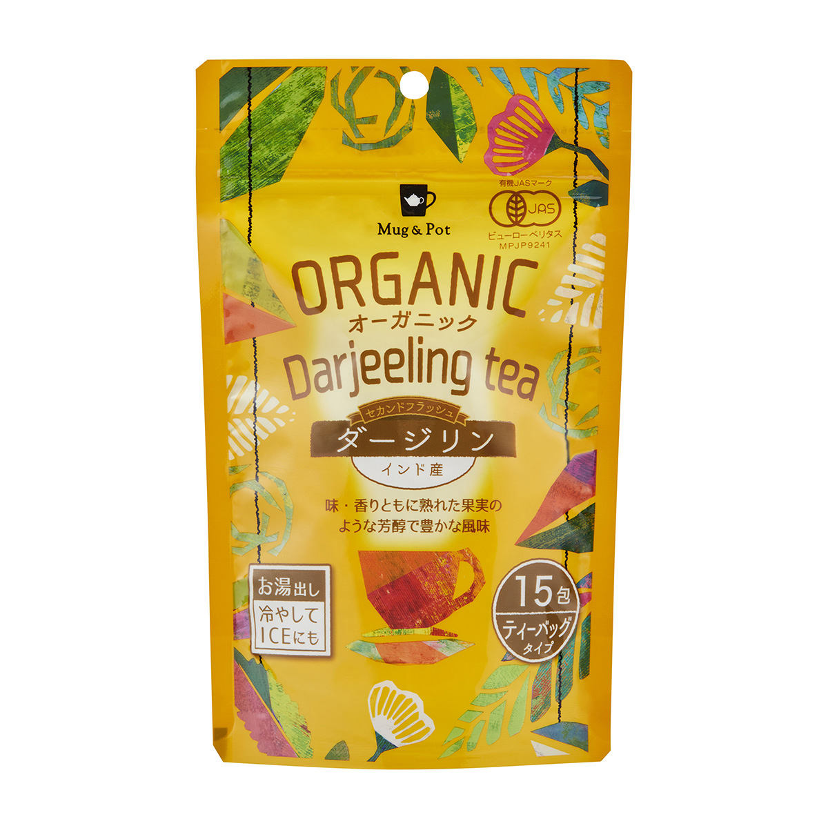ＴｏｋｙｏＴｅａＴｒａｄｉｎｇ　Ｍｕｇ＆Ｐｏｔ　オーガニックダージリン　２ｇ×１５Ｐ