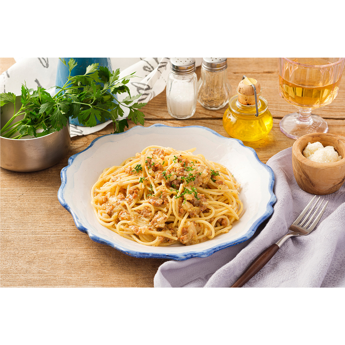 エム・シーシー食品　イタリア好きキャベツとサルシッチャのソース　１５０ｇ