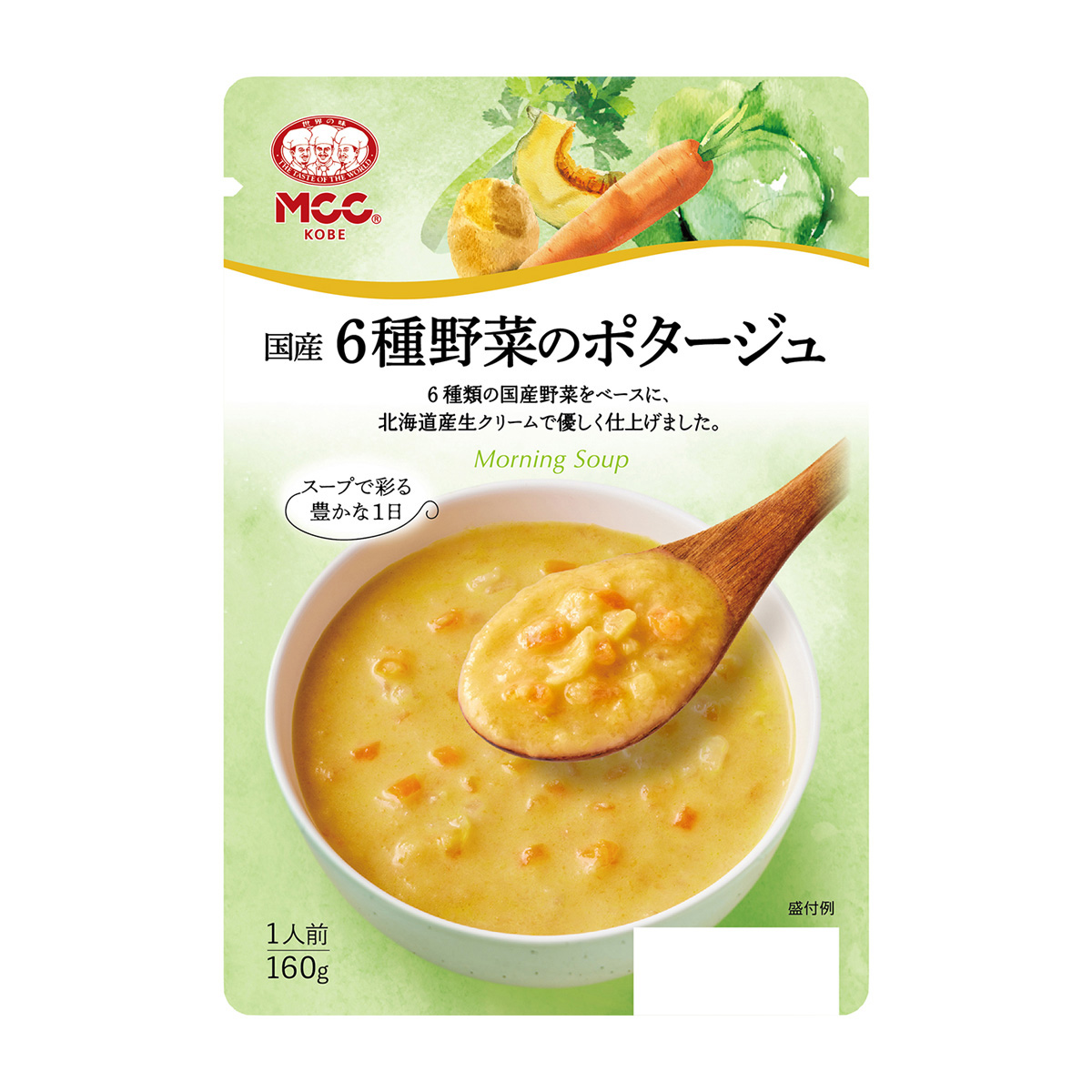 エム・シーシー食品　国産６種野菜のポタージュ　１６０ｇ