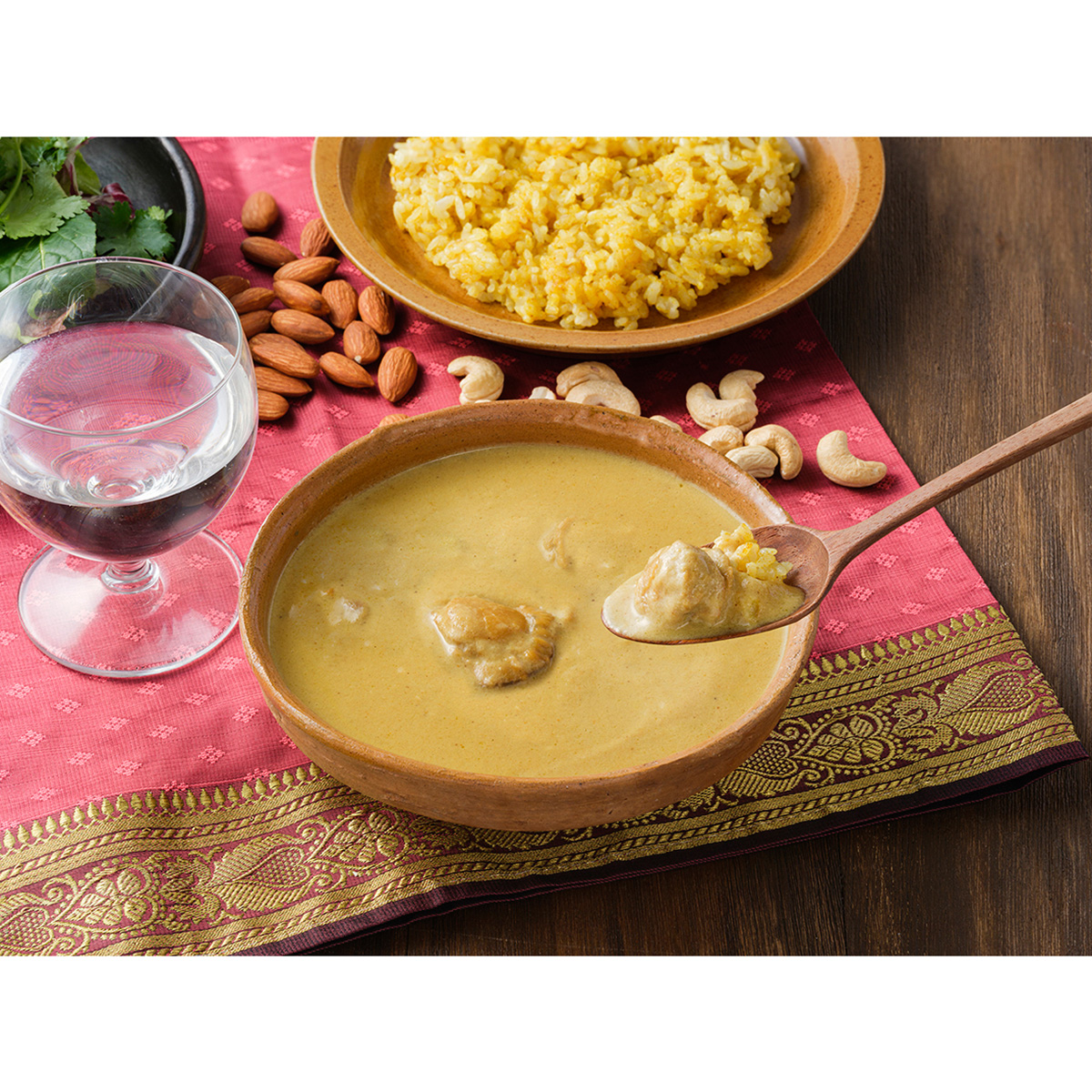 エム・シーシー食品　ゲイロード　ホタテとナッツのカレー（ホタテコーマ）１８０ｇ