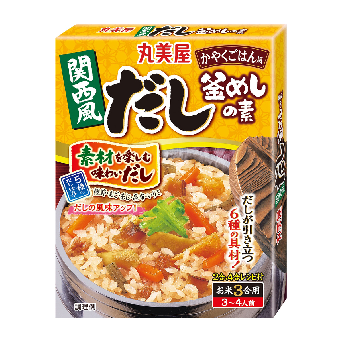 丸美屋　関西風だし釜めしの素