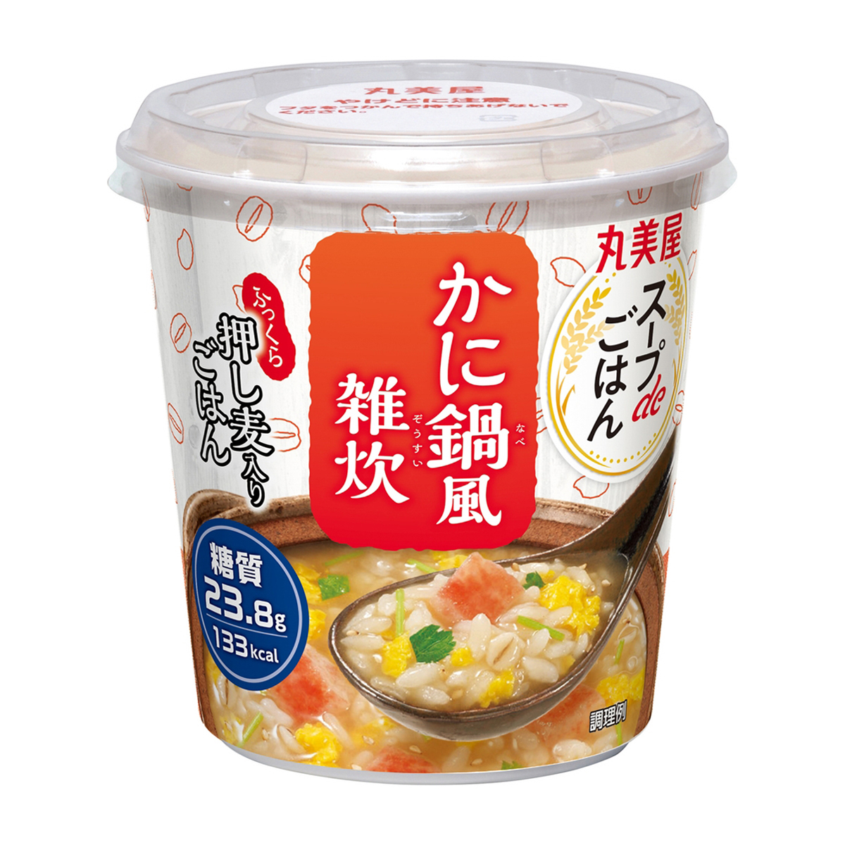 丸美屋　スープｄｅごはん　かに鍋風雑炊