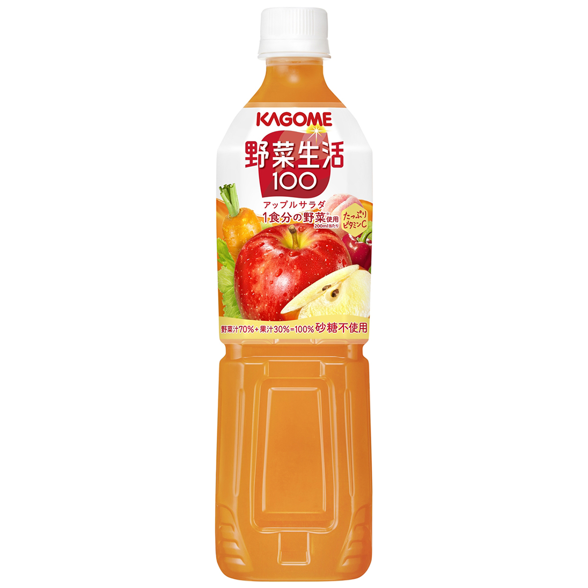 カゴメ　野菜生活１００アップルサラダ　７２０ｍｌ　【ケース１５本】