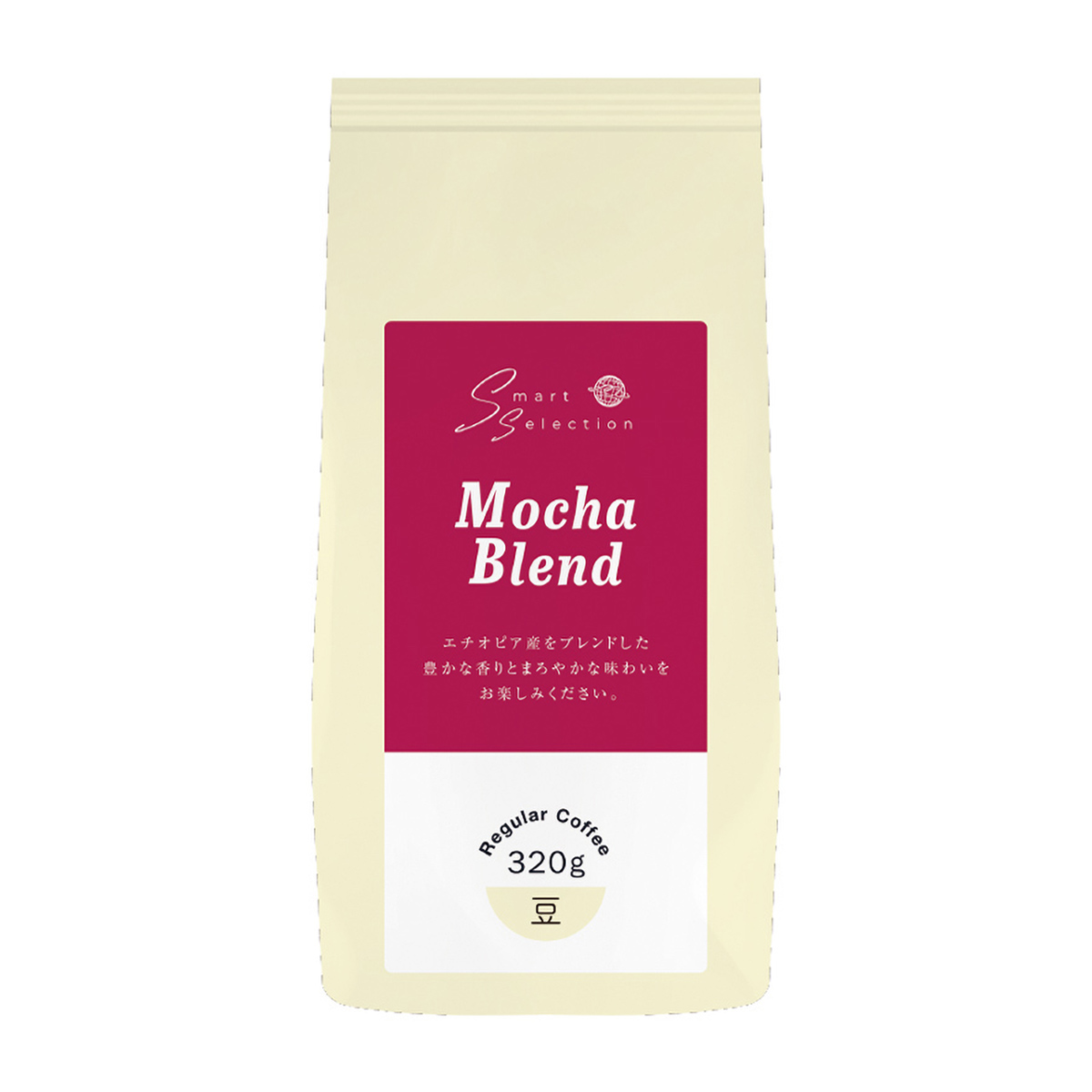 三本珈琲　焙煎豆　モカブレンド（豆）３２０ｇ