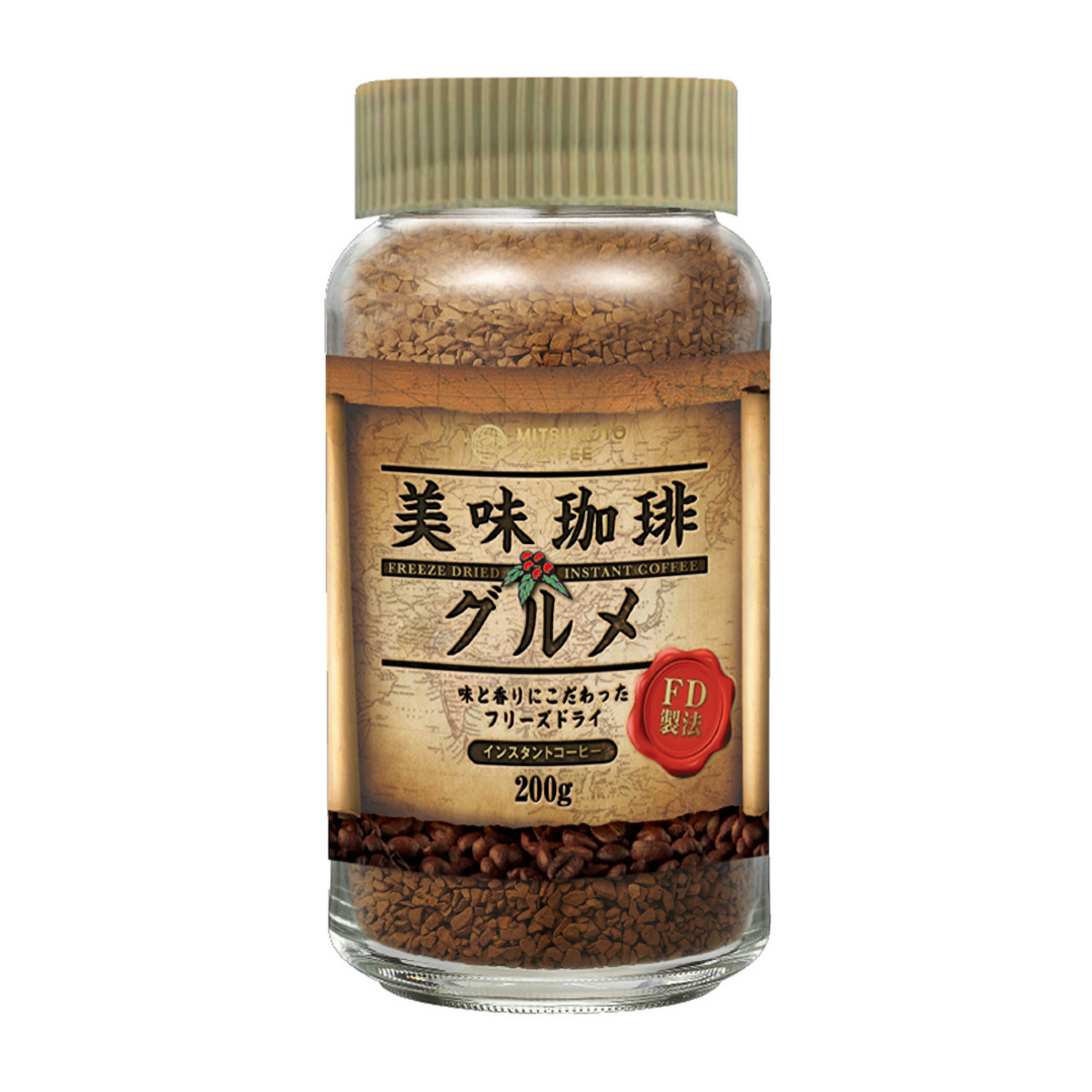 三本珈琲　美味珈琲グルメ（ＦＤ）２００ｇ