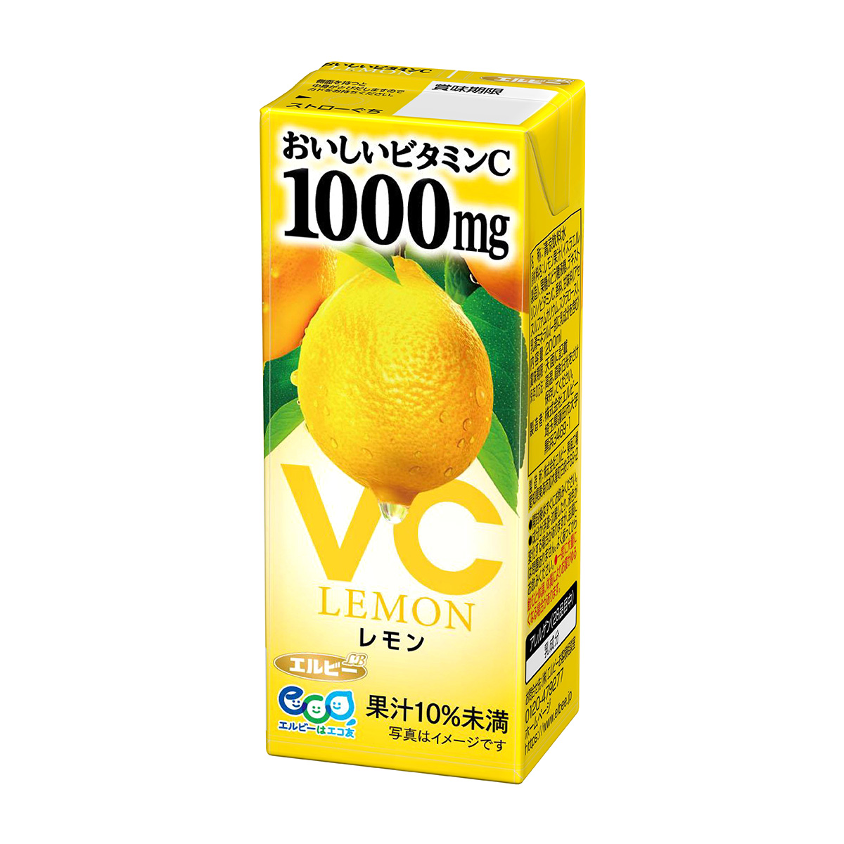 エルビー おいしいビタミンCレモン 200ml | かぜとゆきオンラインショップ