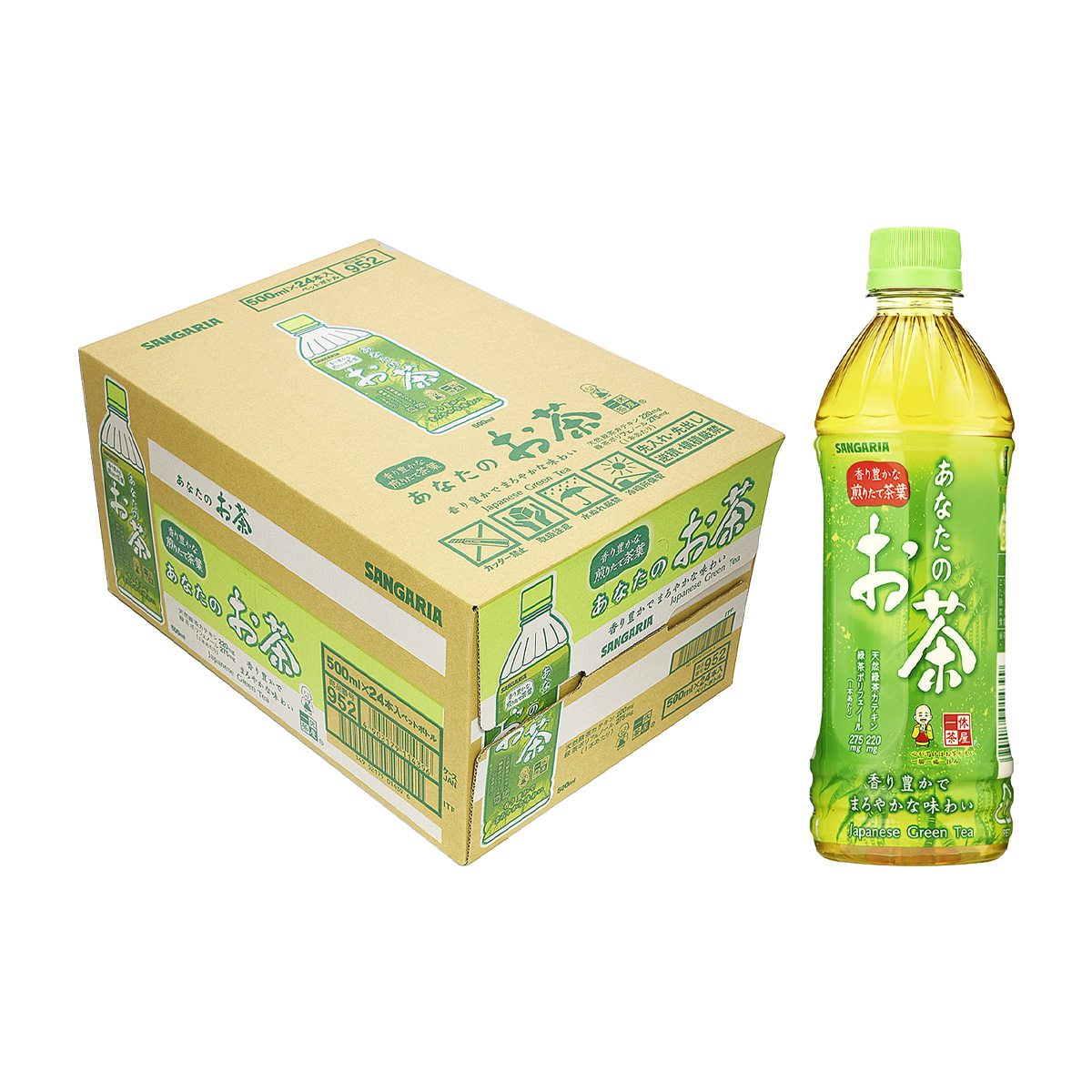 サンガリア あなたのお茶 500ml 【ケース24本】 | かぜとゆき