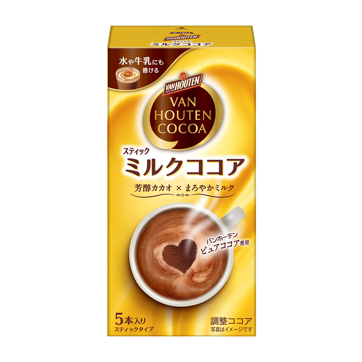 バンホーテン 5P ミルク ココア | かぜとゆきオンラインショップ