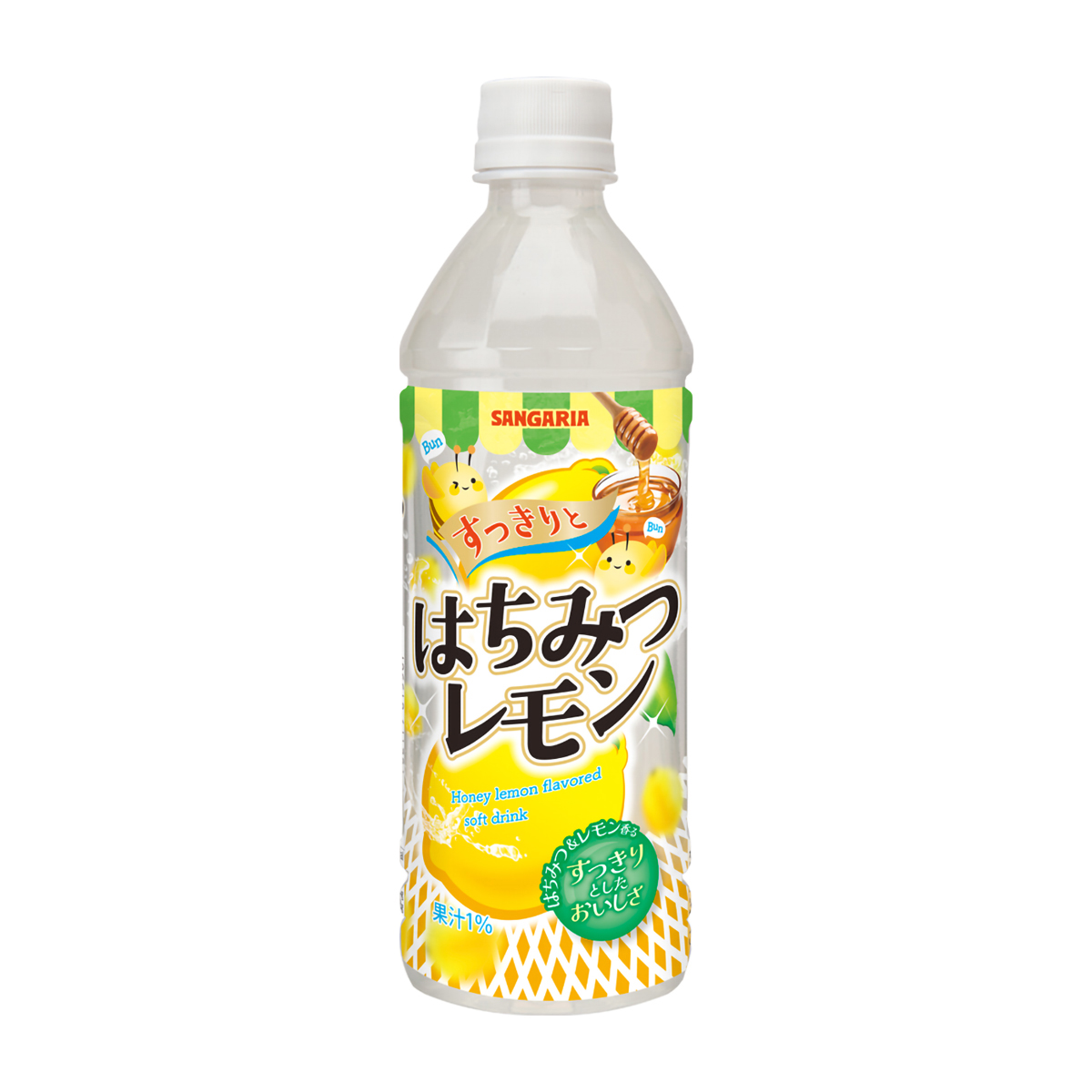 サンガリア すっきりとはちみつレモン 500mL 270228 | かぜとゆき