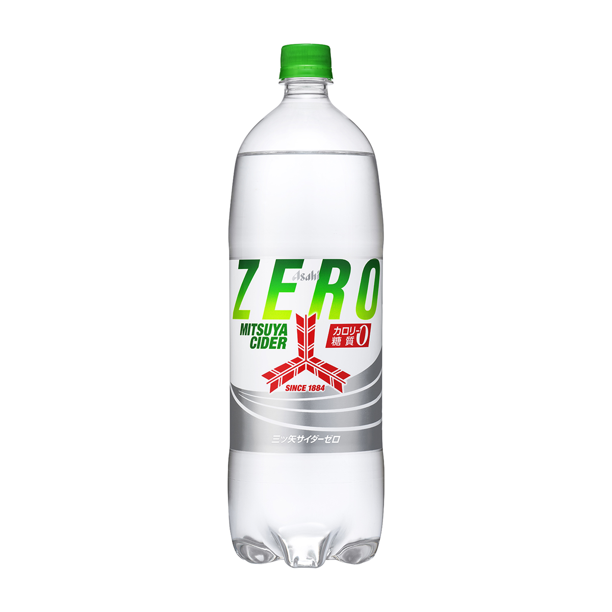 アサヒ飲料 三ツ矢サイダーZERO1500ml 270206 | かぜとゆきオンライン