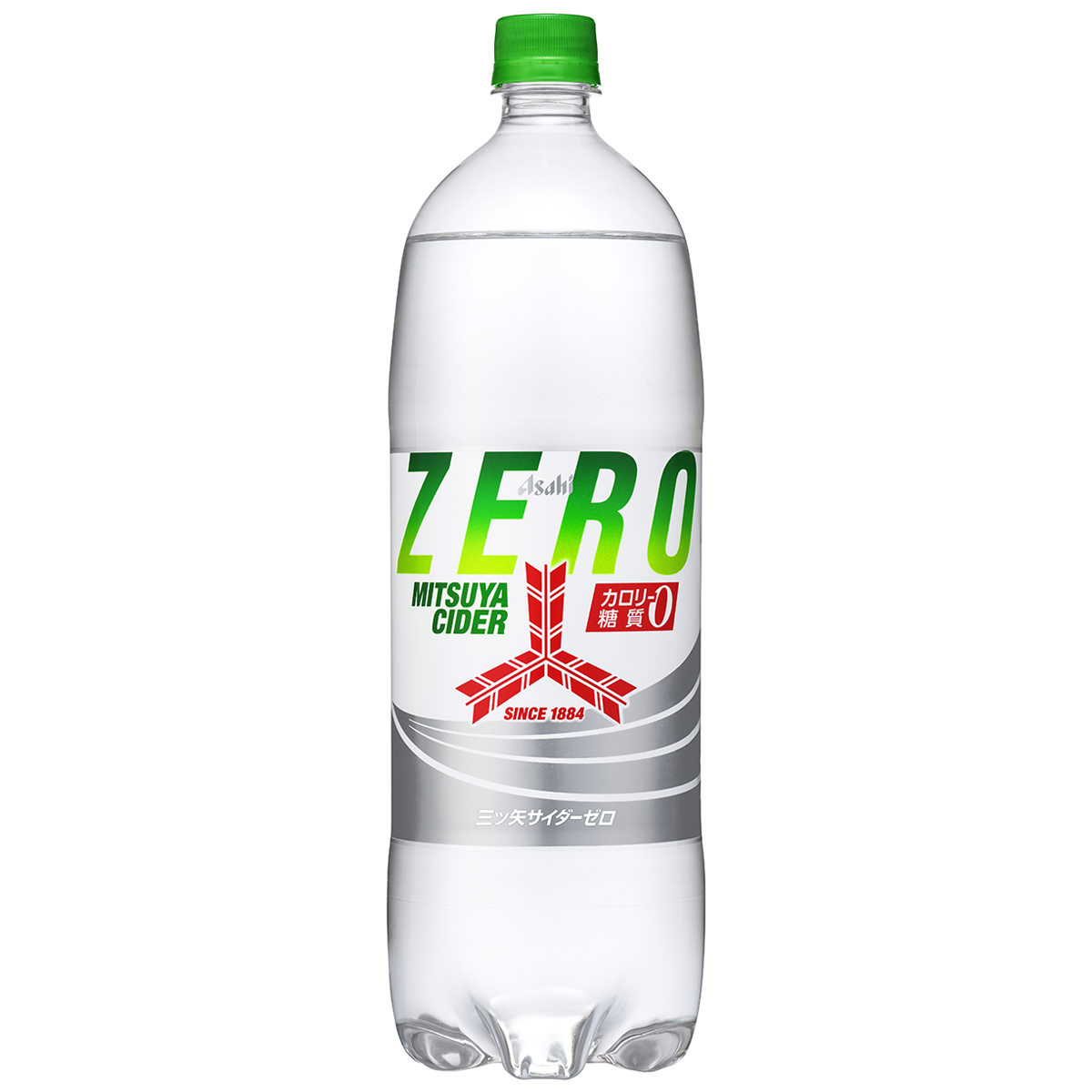 アサヒ飲料 三ツ矢サイダーZERO1500ml 【ケース8本】 270214 | かぜと