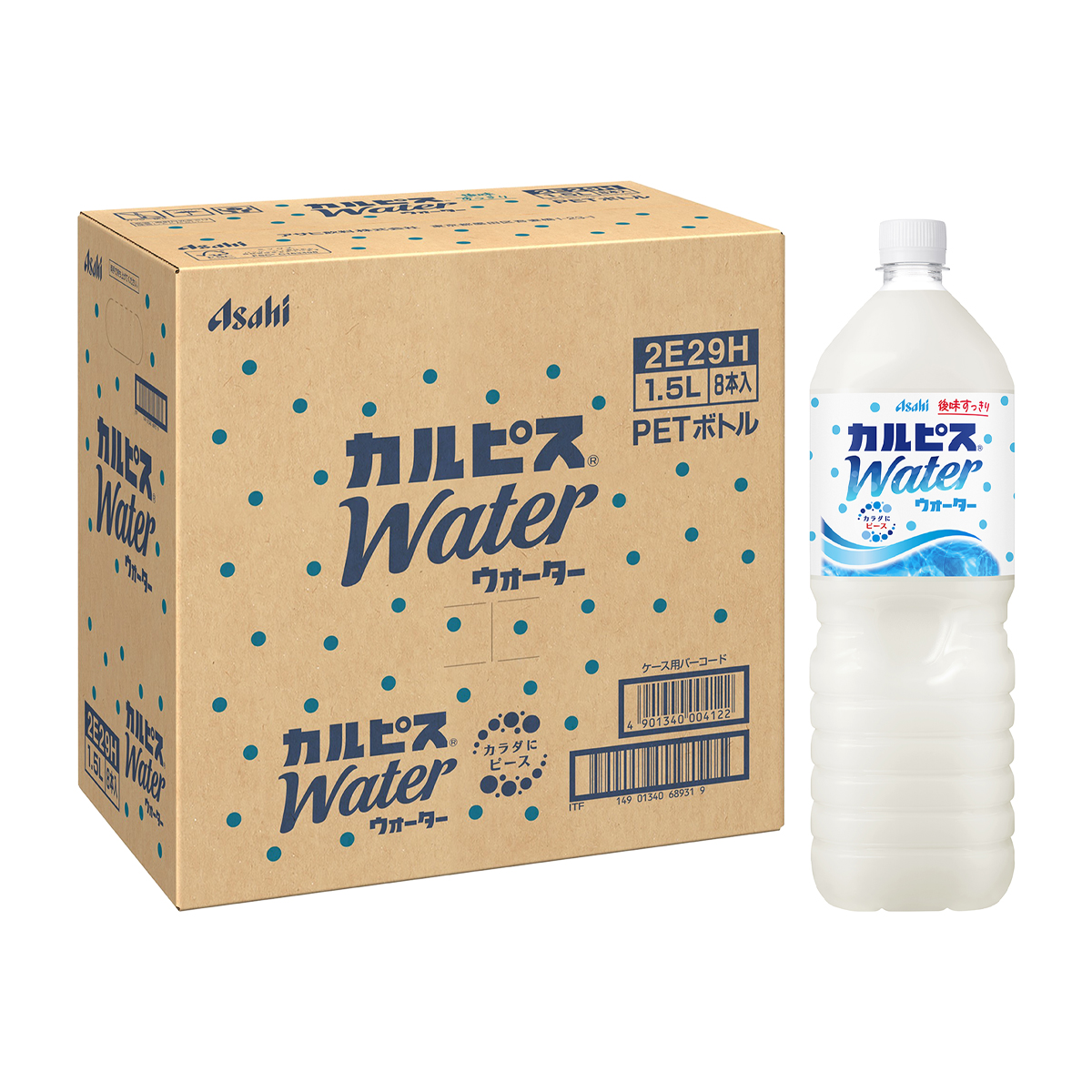 アサヒ飲料 カルピスウォーター1500ml 【ケース8本】 261030 | かぜと