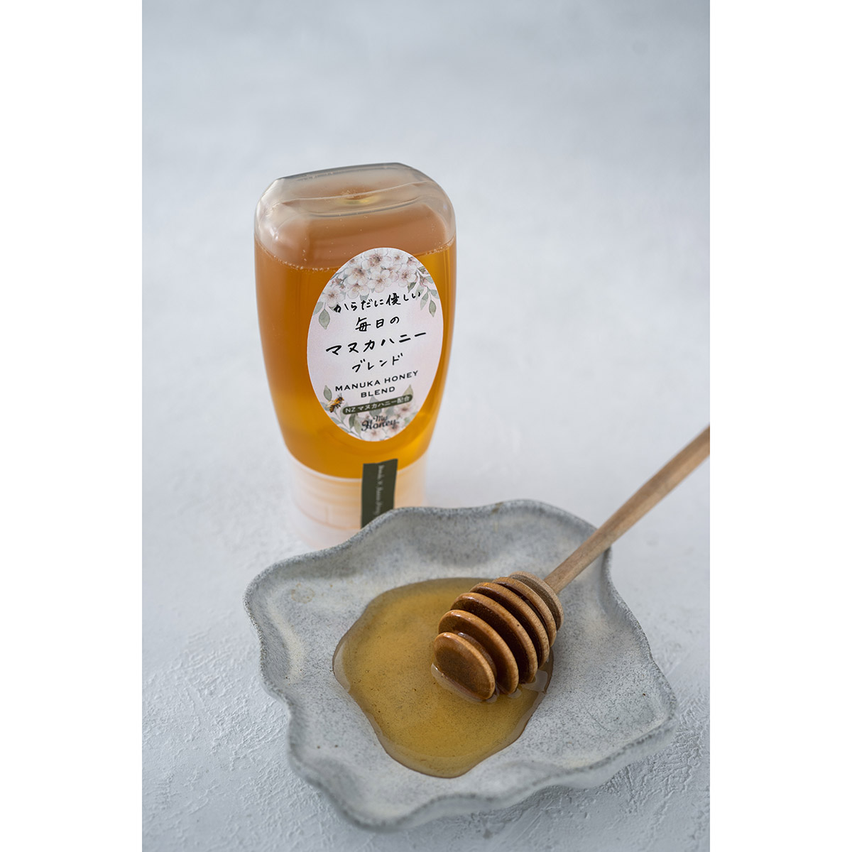 マヌカハニー★たのめる便送料込み MYHONEY からだに優しい毎日のマヌカハニーブレンド 300g | かぜとゆき