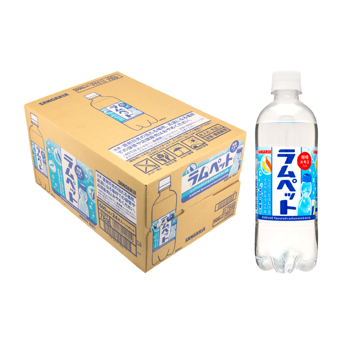 サンガリア ラムペット500ml【ケース24本】 | かぜとゆきオンライン