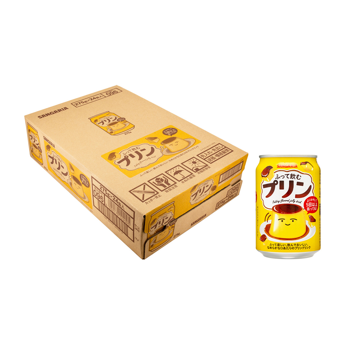 振っ て 飲む プリン