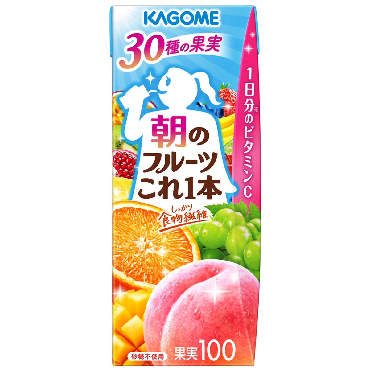 カゴメ 朝のフルーツこれ一本 200ml ＜ケース12本＞ | かぜとゆき