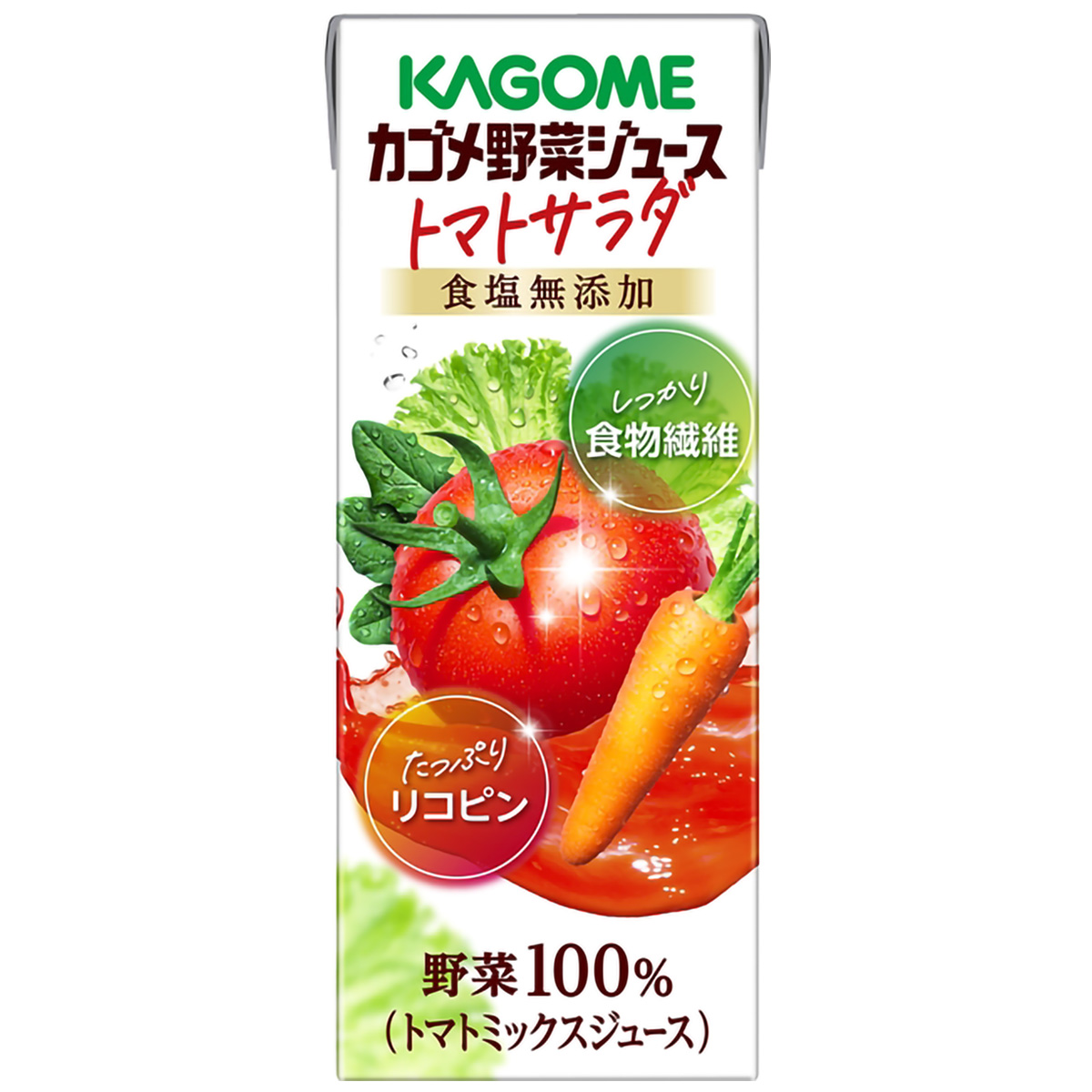 カゴメ 野菜ジュース トマトサラダ200ml ＜ケース12本＞ 270709 | かぜ