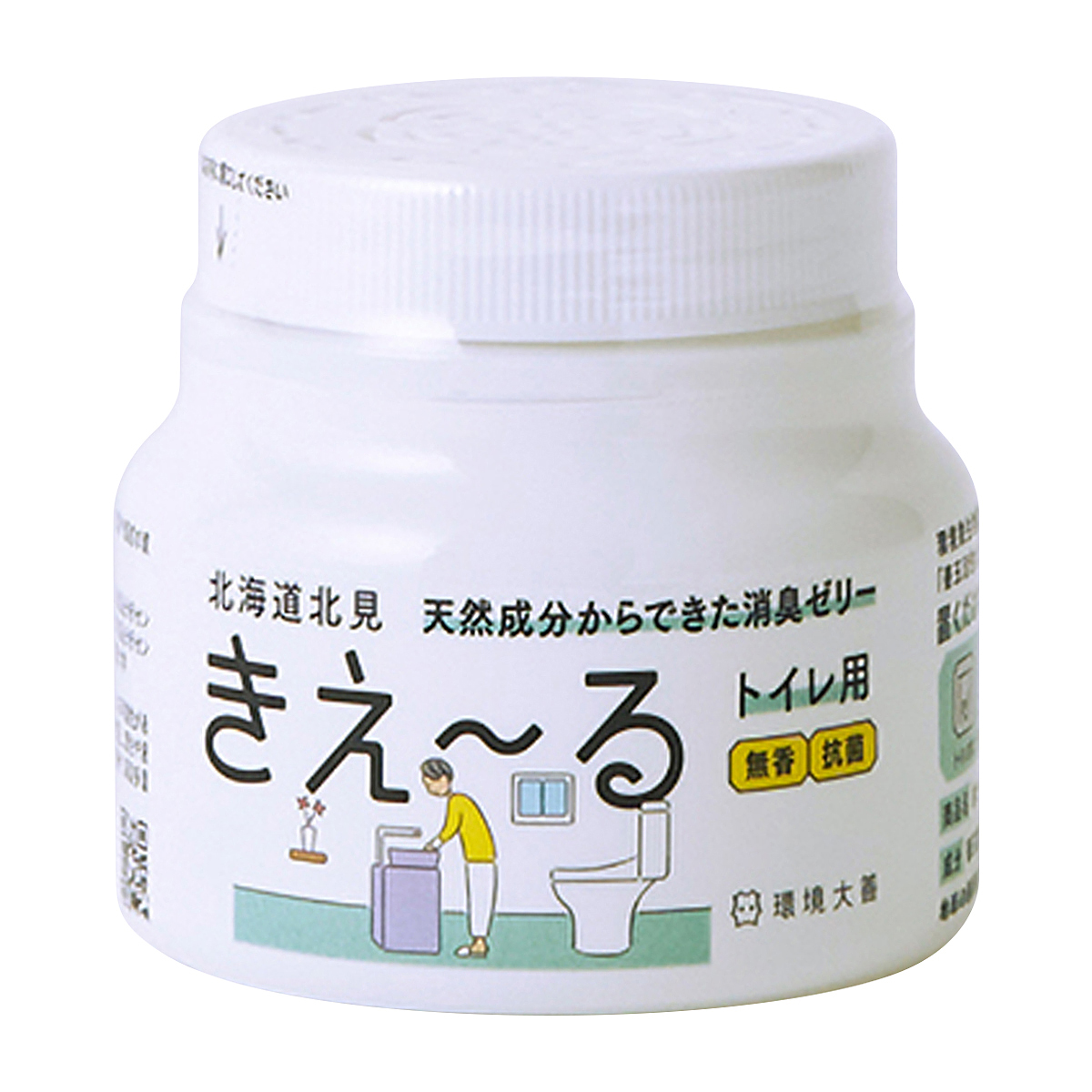 きえーるH トイレ用 ゼリータイプ 無香 160g