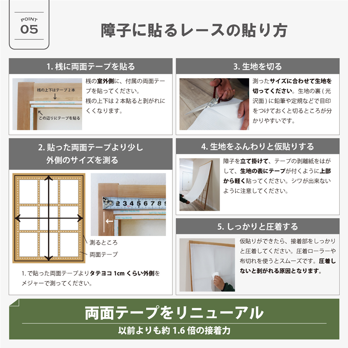 【ウィリアムモリス柄】障子に貼るレース