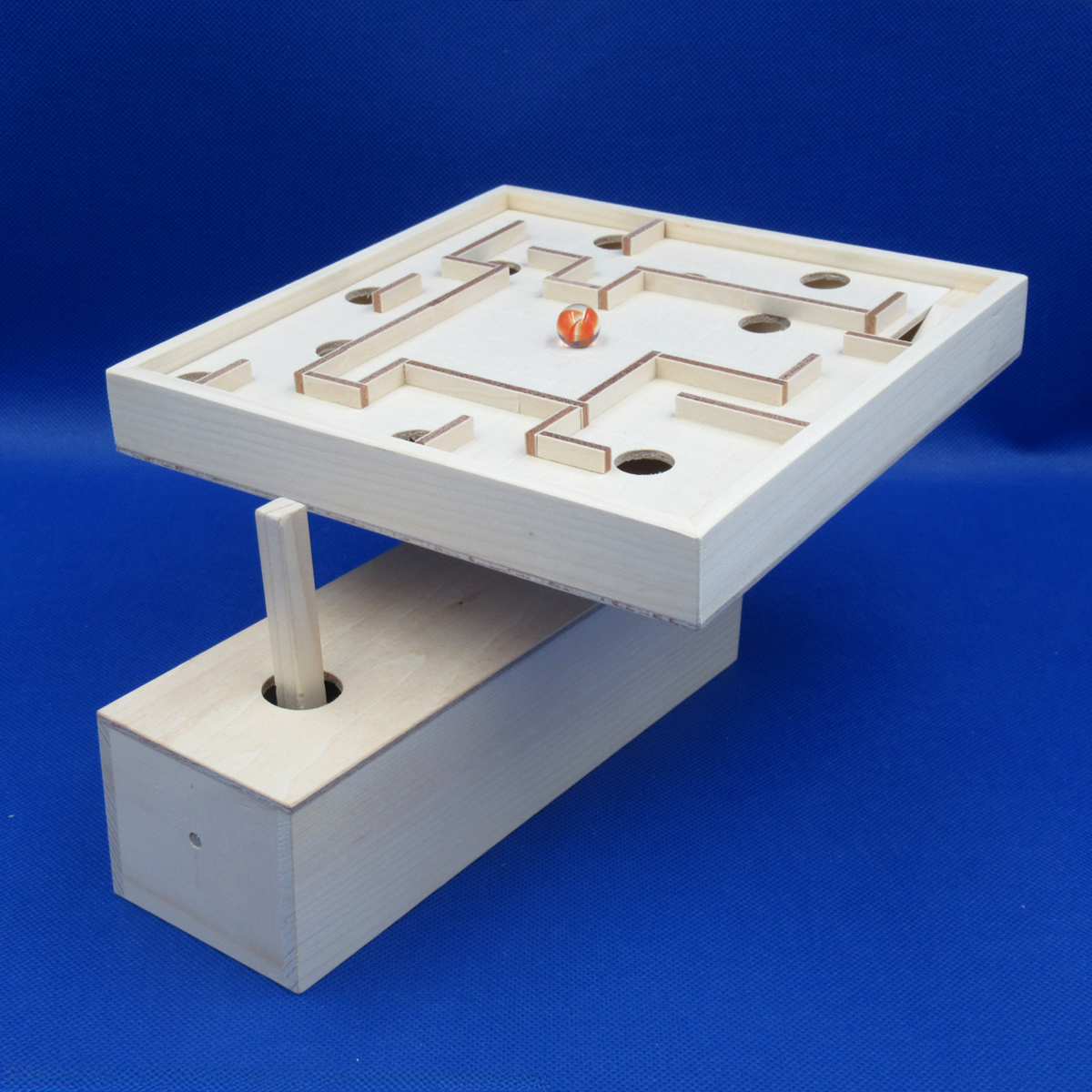 レバー操作で迷路ゲーム