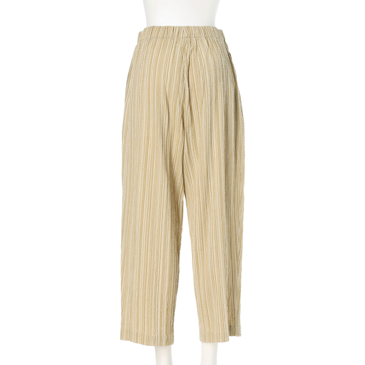 尾州ドビーストライプコクーンパンツ