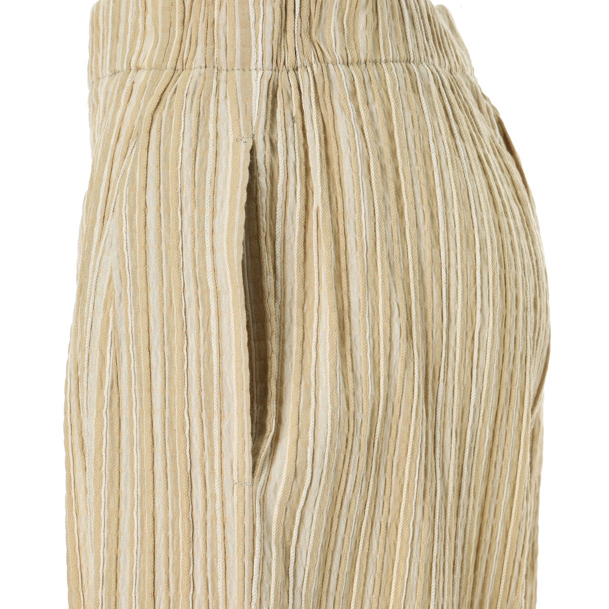 尾州ドビーストライプコクーンパンツ