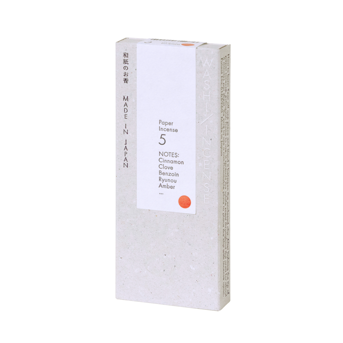 WASHI/INCENSE　和紙のお香