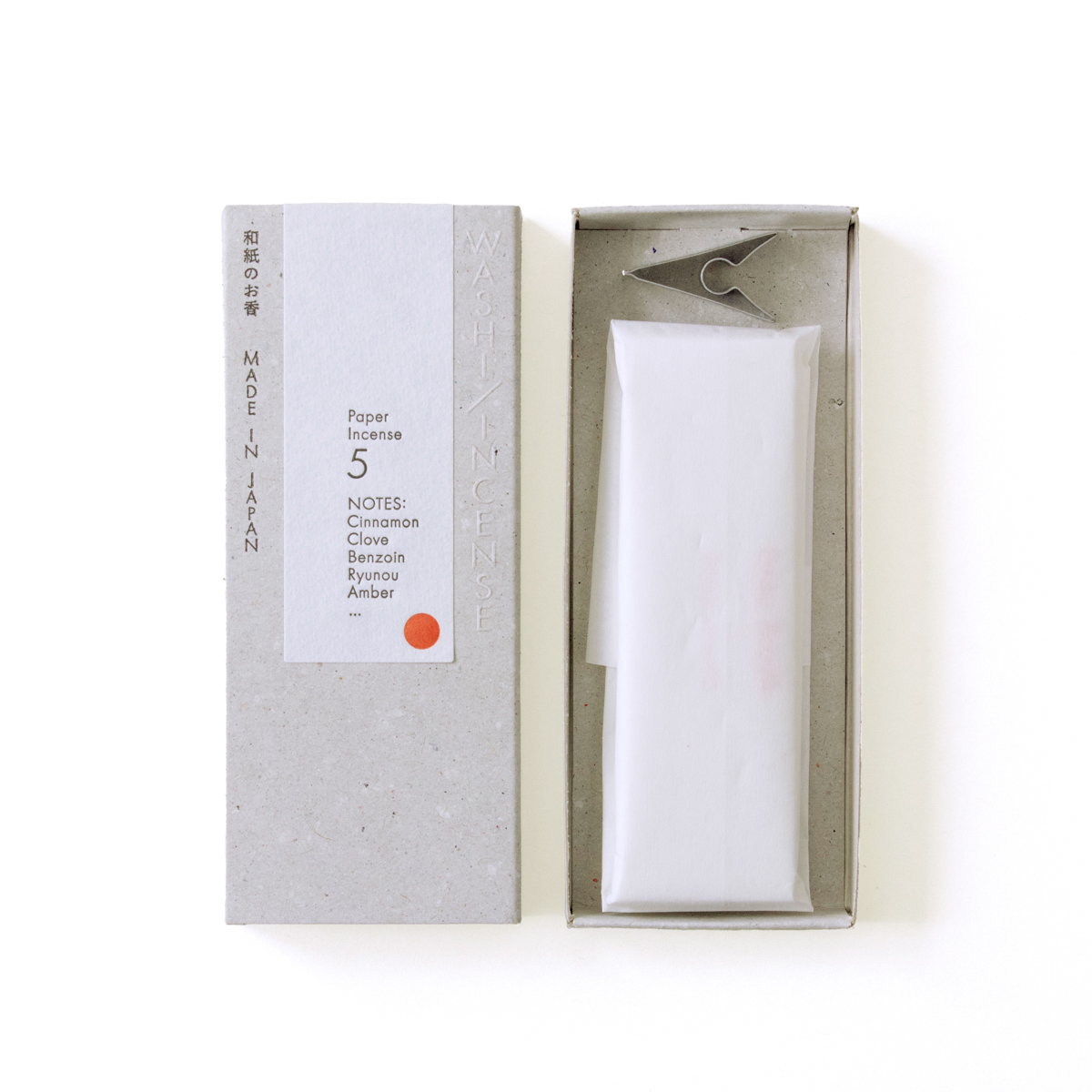 WASHI/INCENSE　和紙のお香