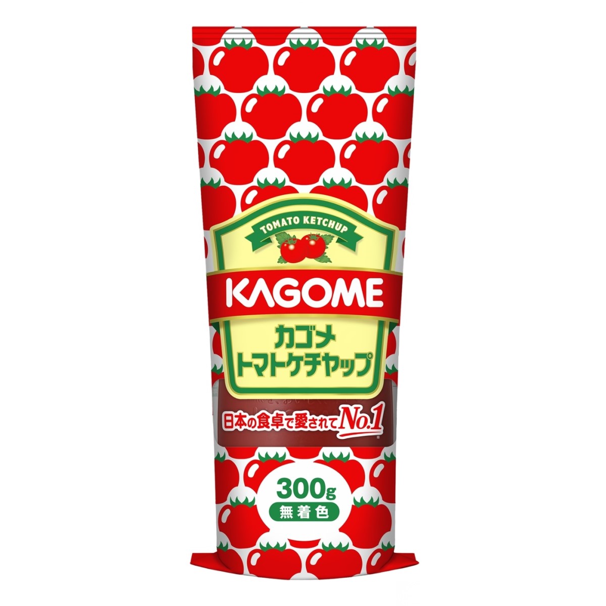 カゴメ トマトケチャップ チューブ入り 300g 260312