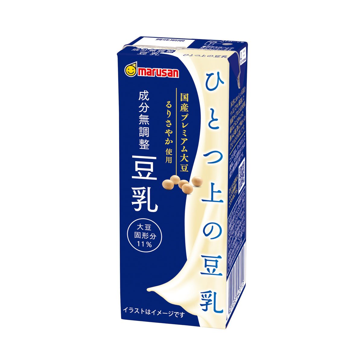 マルサン　ひとつ上の豆乳　成分無調整　紙×24
