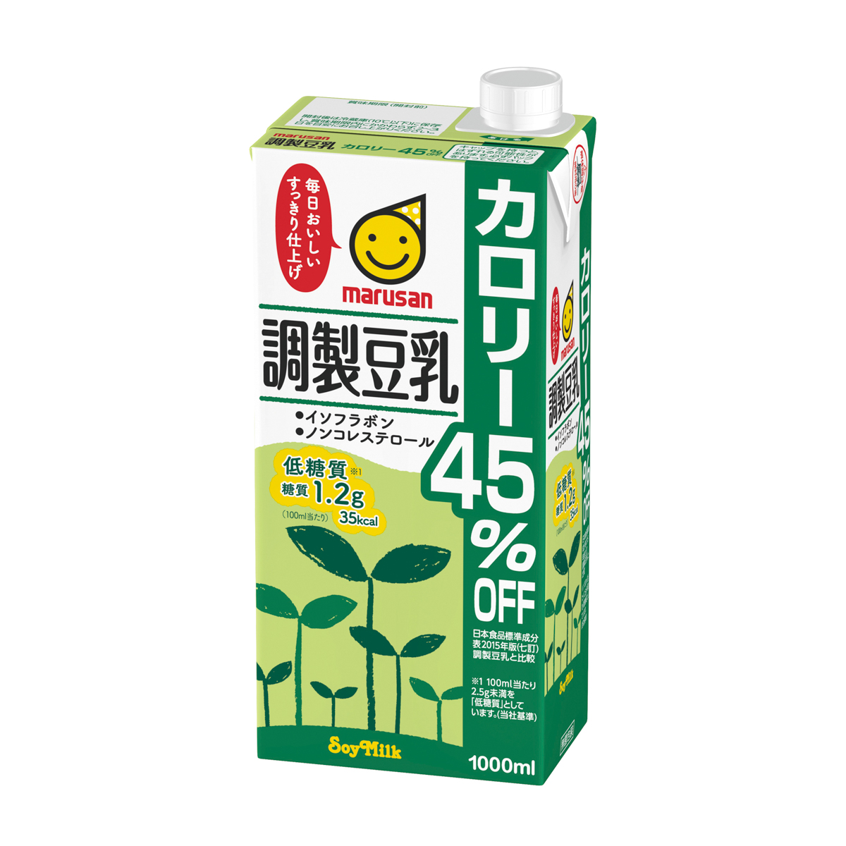 マルサン　調製豆乳 カロリー45％オフ1000ml　