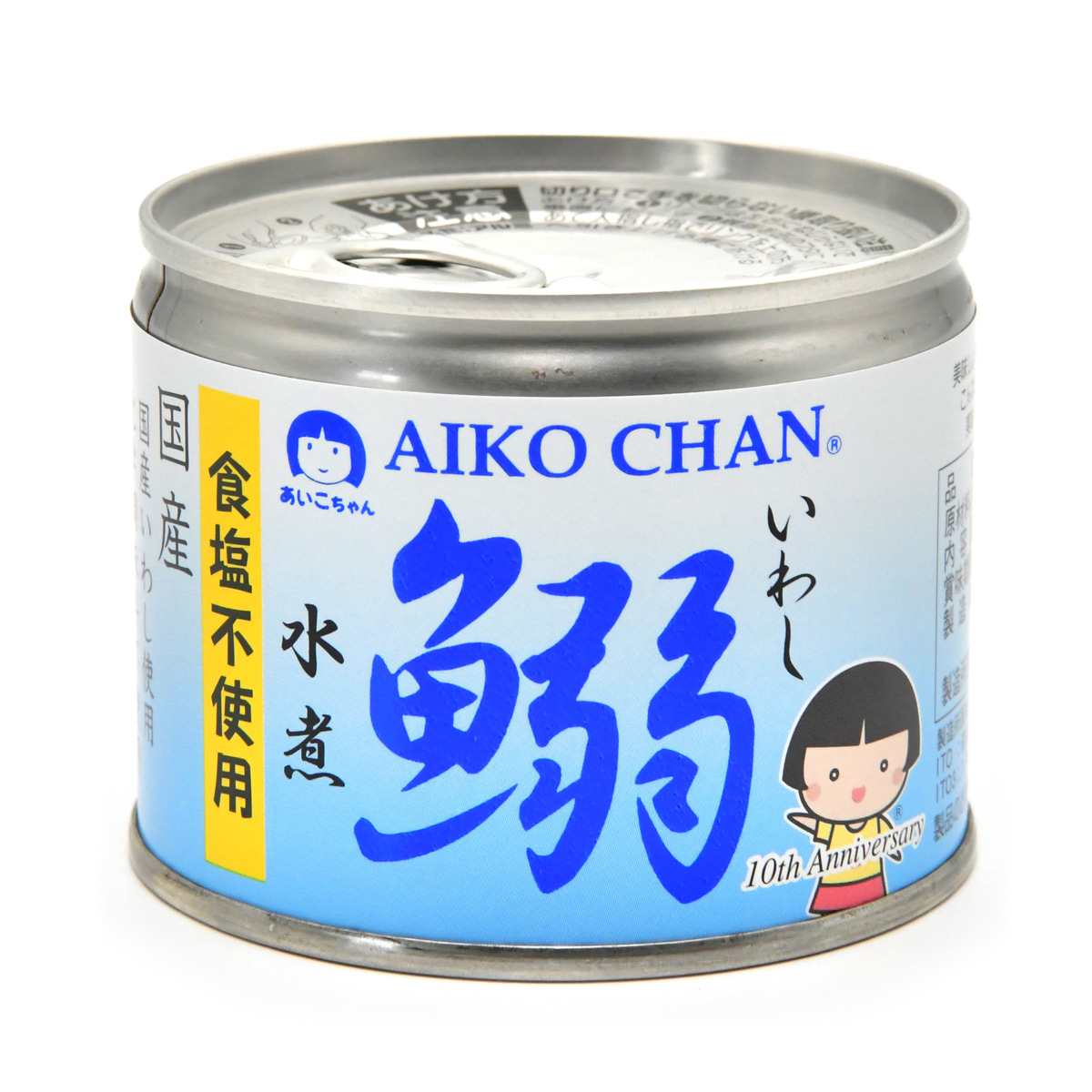 あいこちゃん鰯水煮　食塩不使用