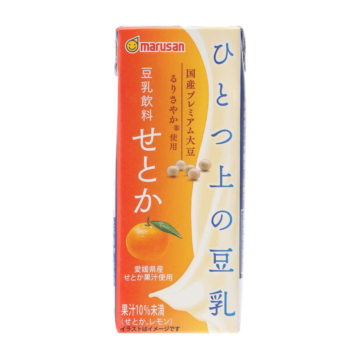 ひとつ上の豆乳 豆乳飲料 せとか 200ml