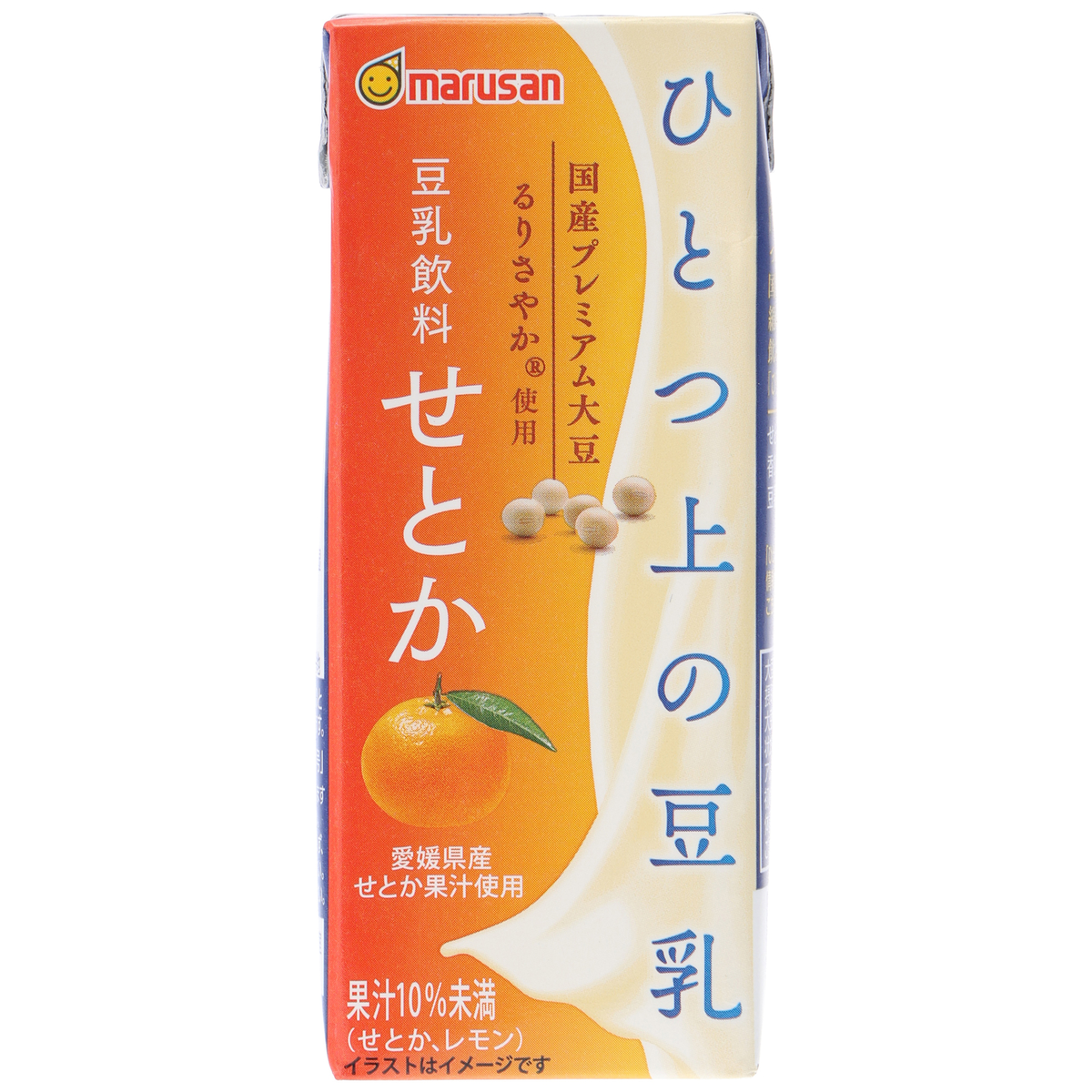 ひとつ上の豆乳 豆乳飲料 せとか 200ml×24 251107